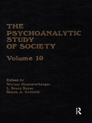 cover image of The Psychoanalytic Study of Society, V. 10